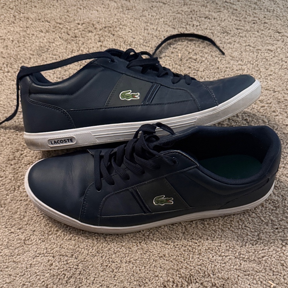 Lacoste Men's Dark Blue Sneakers